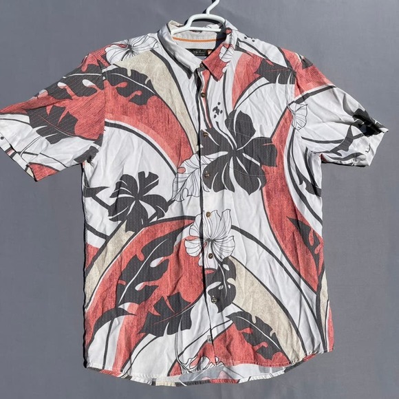 Quiksilver Other - Vintage QuikSilver XL Men's Hawaiian Shirt Aloha Hawaii Tropical Casual